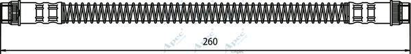 APEC BRAKING Тормозной шланг HOS3237